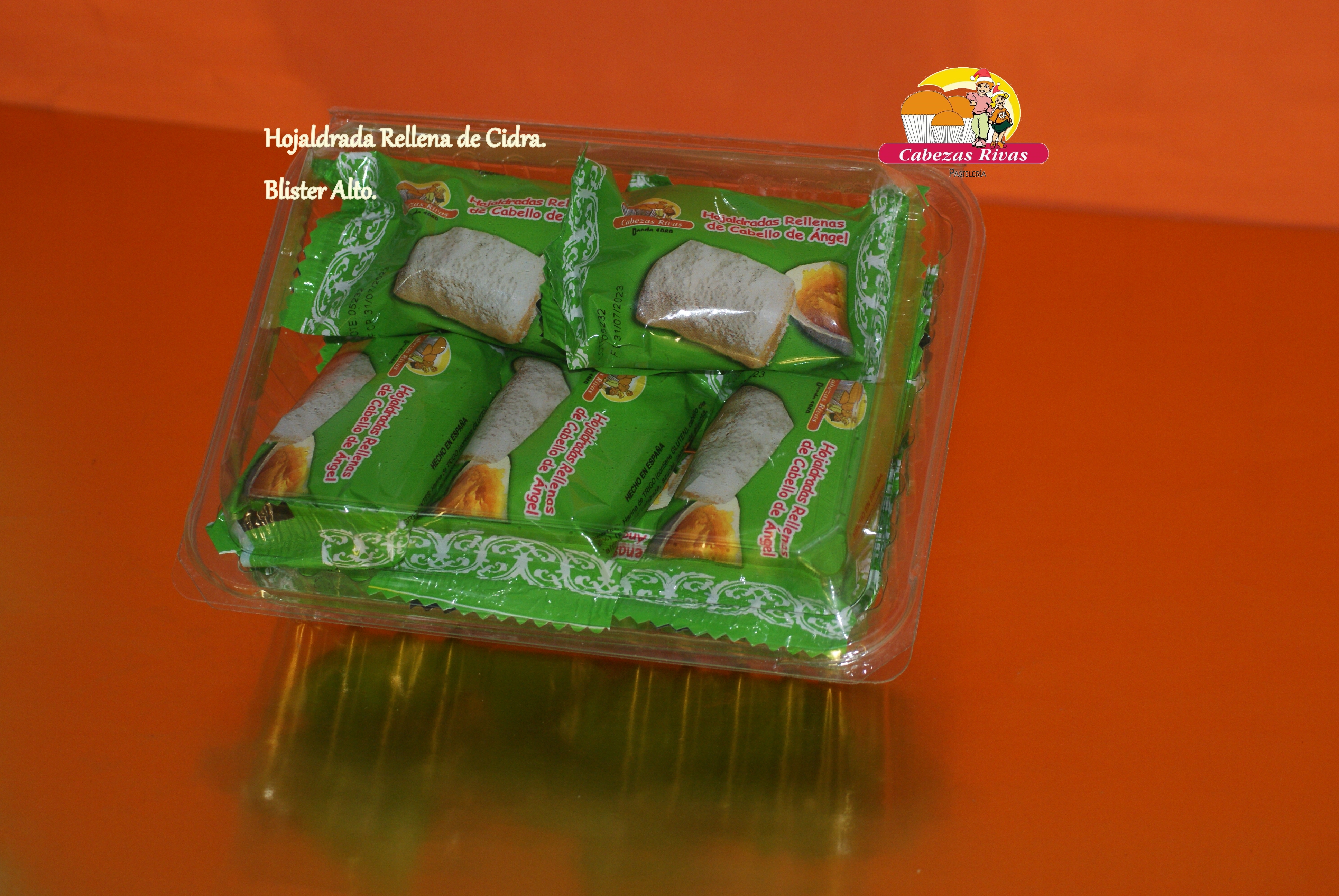 HOJALDRADA CIDRA BLISTER 400G., C/.8 BLISTERS