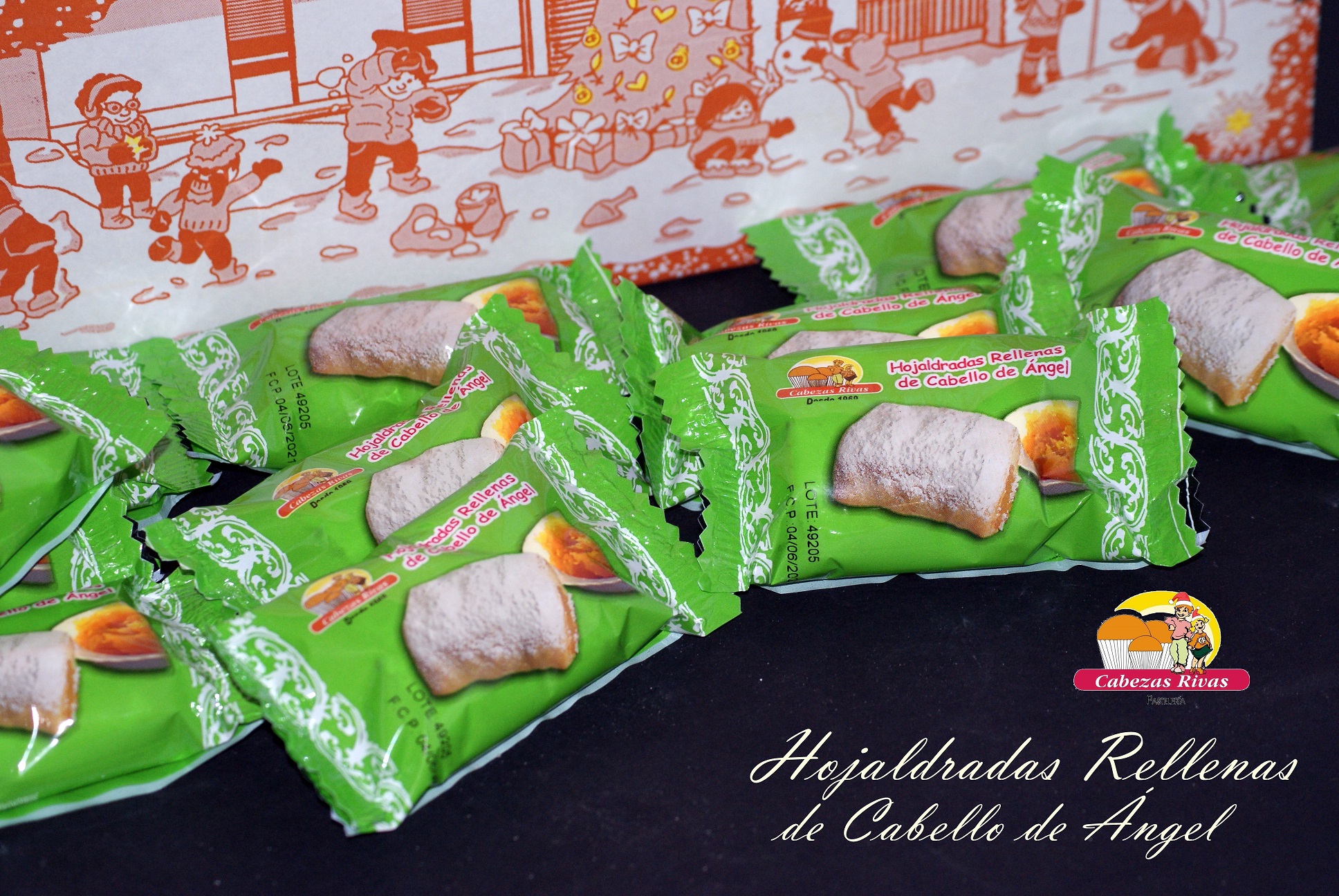 HOJALDRADA CIDRA ENVUELTA C/.3KGS.